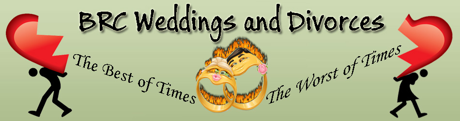 BRC Weddings and Divorces